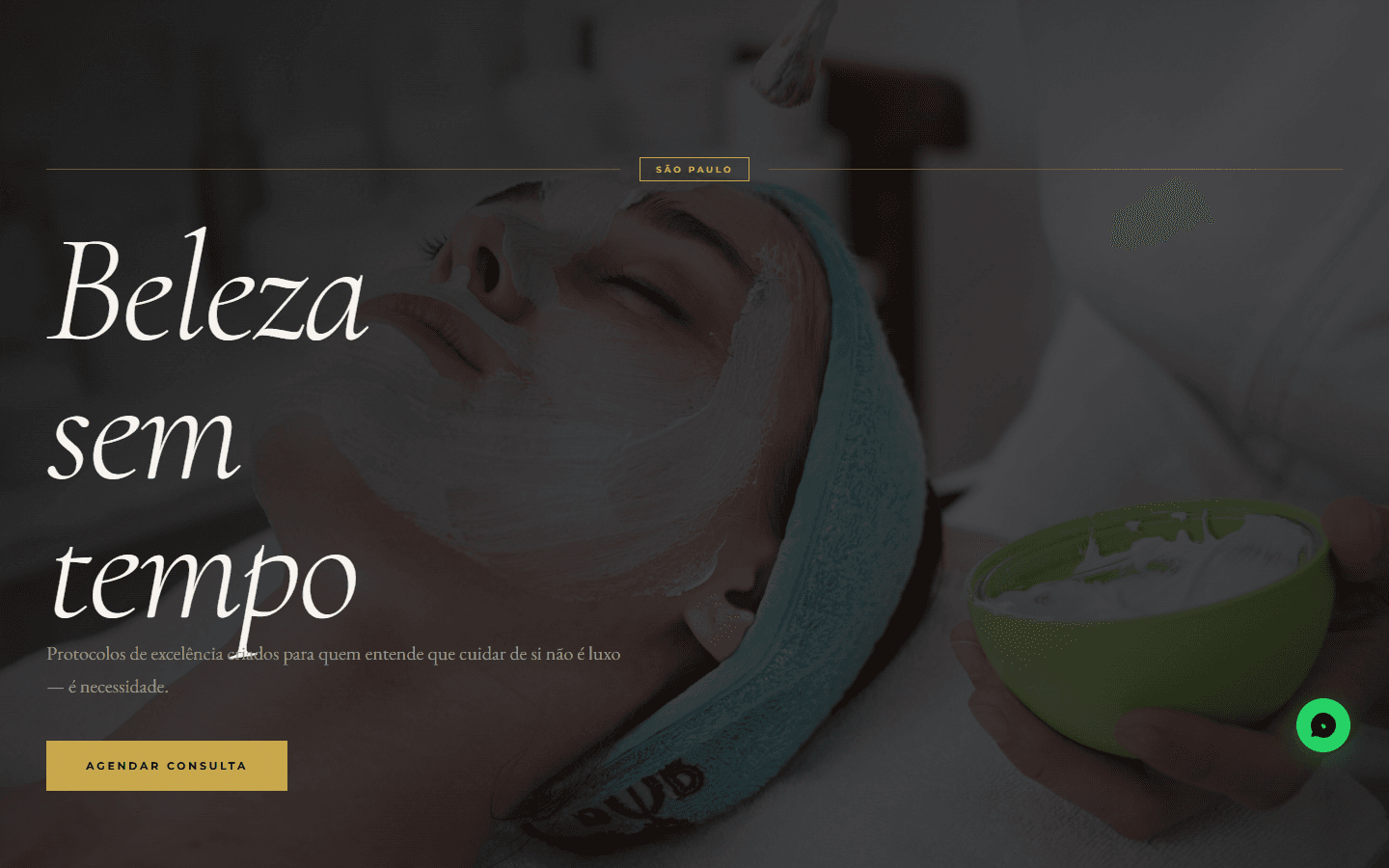 Site Clínica Estética Premium